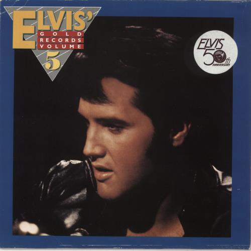 Elvis Presley Elvis' Golden Records Volume 5 vinyl LP album (LP record) German ELVLPEL279294