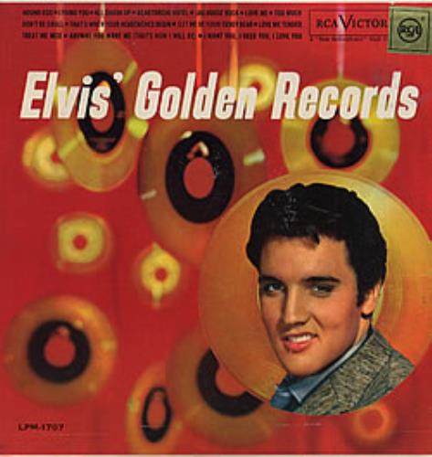 Elvis Presley Elvis' Golden Records vinyl LP album (LP record) US ELVLPEL210157