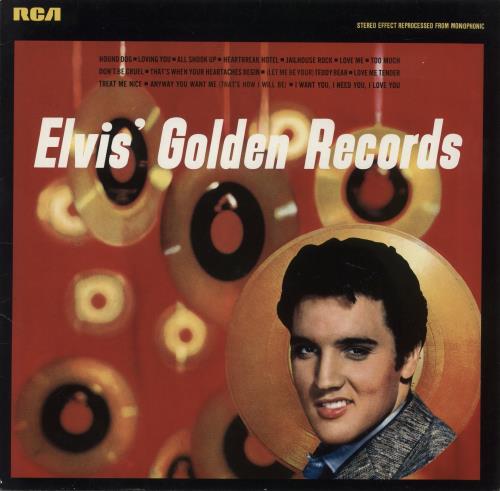 Elvis Presley Elvis' Golden Records vinyl LP album (LP record) UK ELVLPEL876824