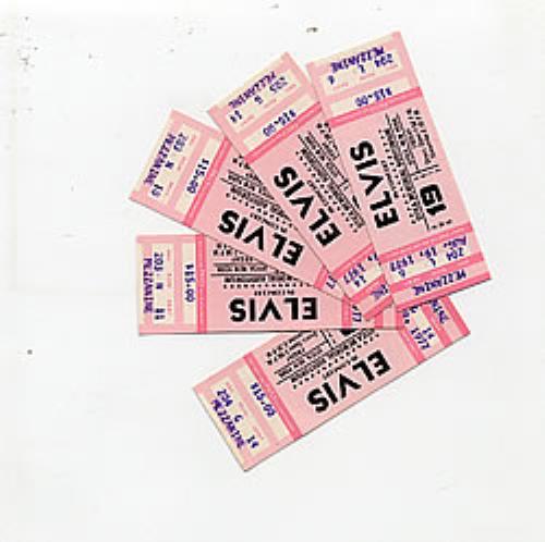 Elvis Presley Elvis In Concert concert ticket US ELVTIEL265805