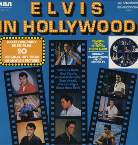 Elvis Presley Elvis In Hollywood vinyl LP album (LP record) Canadian ELVLPEL293956