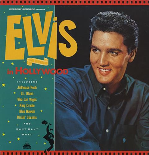 Elvis Presley Elvis In Hollywood vinyl LP album (LP record) UK ELVLPEL369418