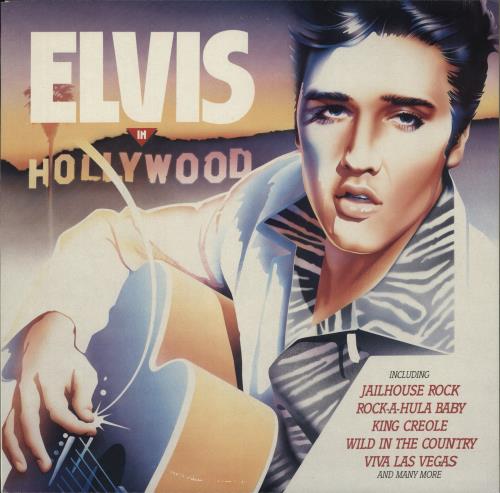 Elvis Presley Elvis In Hollywood vinyl LP album (LP record) UK ELVLPEL375000
