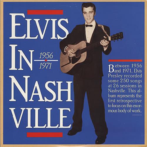 Elvis Presley Elvis In Nashville vinyl LP album (LP record) US ELVLPEL370914