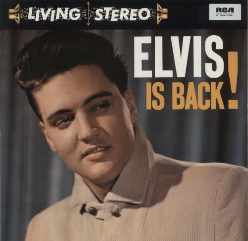 Elvis Presley Elvis Is Back! vinyl LP album (LP record) German ELVLPEL804469
