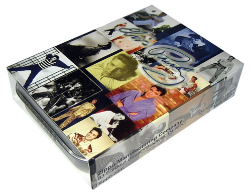 Elvis Presley Elvis Lives Zippo Lighter memorabilia UK ELVMMEL374906