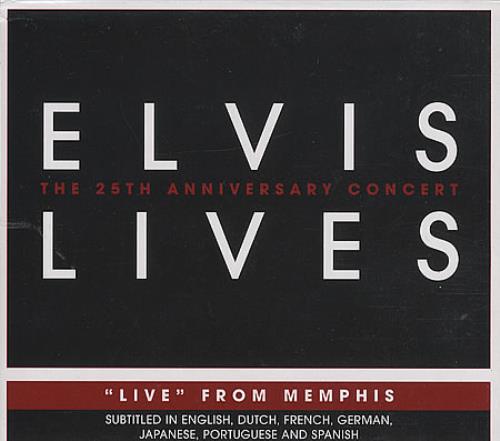 Elvis Presley Elvis Lives: The 25th Annivesary Concert DVD UK ELVDDEL395344