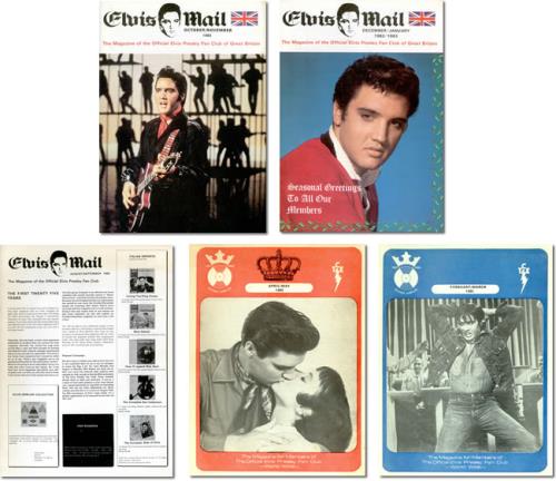 Elvis Presley Elvis Mail 1982 fanzine UK ELVFAEL418028