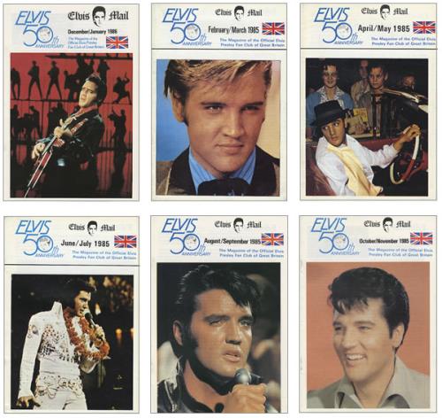 Elvis Presley Elvis Mail 1985 fanzine UK ELVFAEL418018