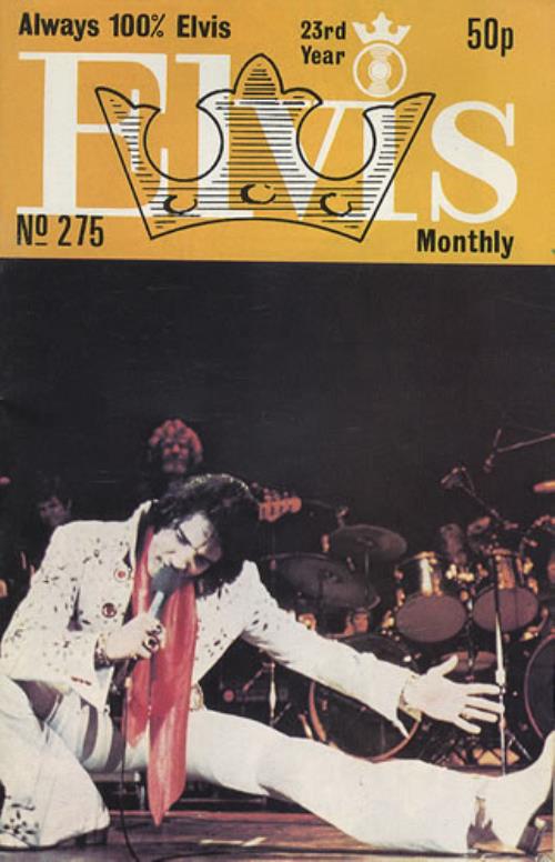 Elvis Presley Elvis Monthly - 23rd Year magazine UK ELVMAEL418059