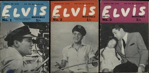 Elvis Presley Elvis Monthly - 4th Year - 12 Issues magazine UK ELVMAEL752669