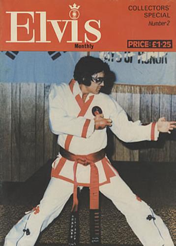 Elvis Presley Elvis Monthly magazine UK ELVMAEL332902