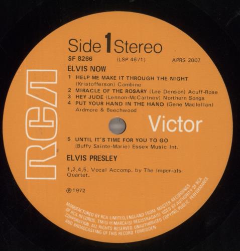 Elvis Presley Elvis Now - 1st - EX vinyl LP album (LP record) UK ELVLPEL133199