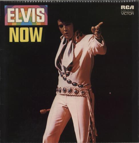 Elvis Presley Elvis Now - Front Laminated vinyl LP album (LP record) UK ELVLPEL876004