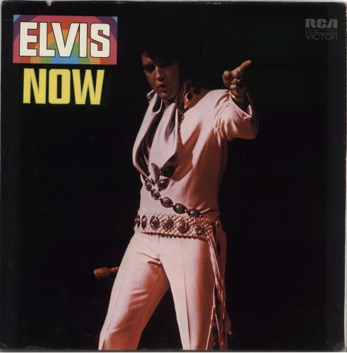 Elvis Presley Elvis Now vinyl LP album (LP record) US ELVLPEL718797
