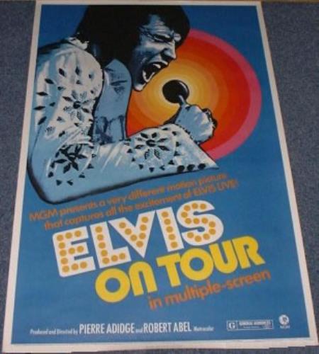 Elvis Presley Elvis On Tour poster US ELVPOEL139232