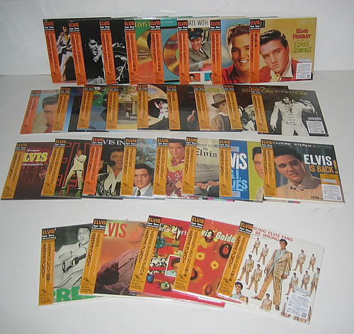 Elvis Presley Elvis Paper Sleeve Collection CD album (CDLP) Japanese ELVCDEL336873