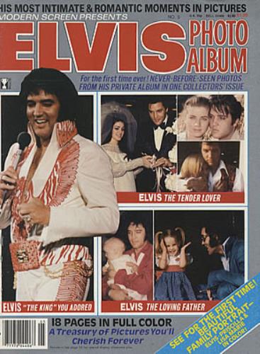 Elvis Presley Elvis Photo Album magazine US ELVMAEL341290