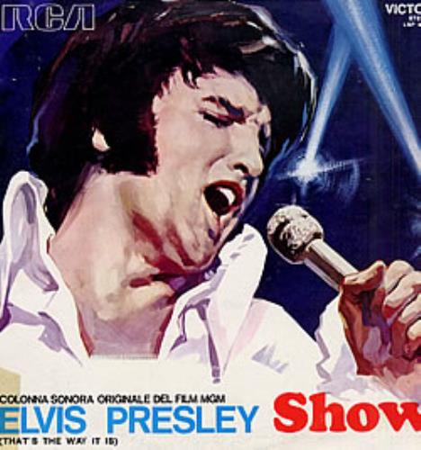 Elvis Presley Elvis Presley Show vinyl LP album (LP record) Italian ELVLPEL249457