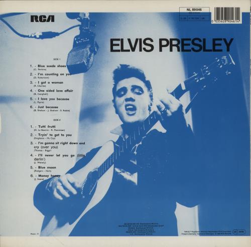 Elvis Presley Elvis Presley vinyl LP album (LP record) UK ELVLPEL279274