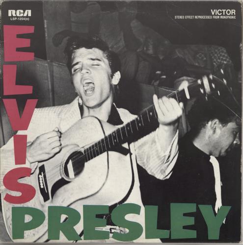 Elvis Presley Elvis Presley vinyl LP album (LP record) Italian ELVLPEL373225