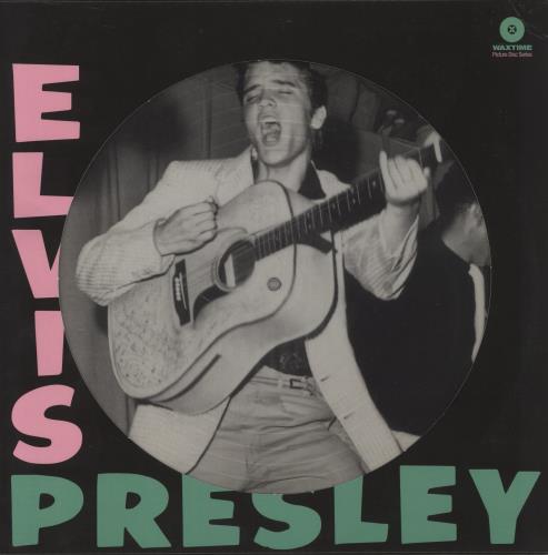 Elvis Presley Elvis Presley picture disc LP (vinyl picture disc album) UK ELVPDEL867915