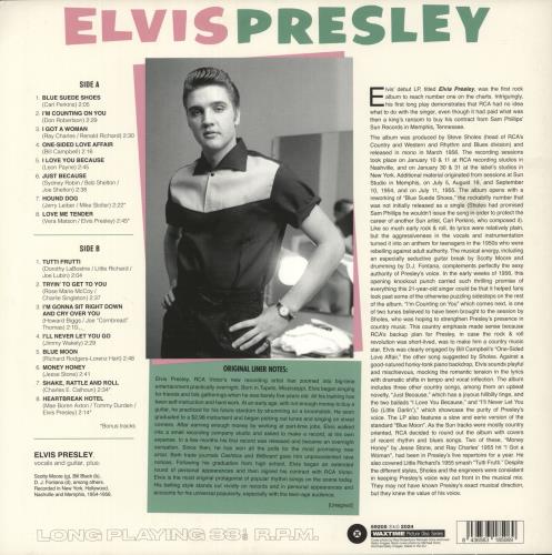 Elvis Presley Elvis Presley picture disc LP (vinyl picture disc album) UK ELVPDEL867915