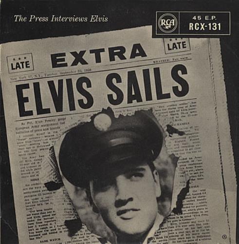 Elvis Presley Elvis Sails - 2nd 7" vinyl single (7 inch record / 45) UK ELV07EL343547
