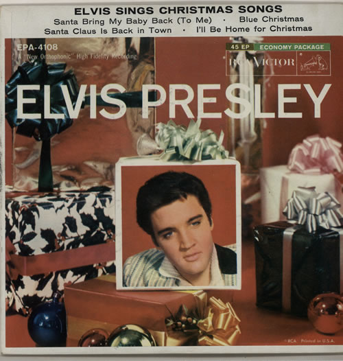 Elvis Presley Elvis Sings Christmas Songs 7" vinyl single (7 inch record / 45) US ELV07EL639469