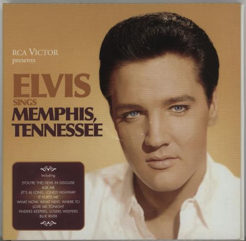 Elvis Presley Elvis Sings Memphis, Tennessee 2 CD album set (Double CD) Danish ELV2CEL688740
