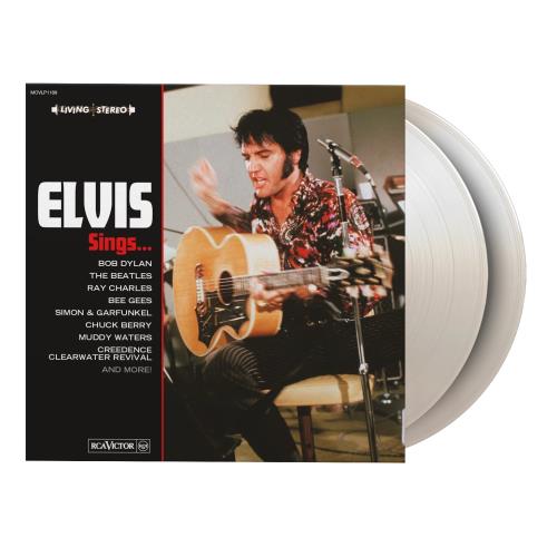 Elvis Presley Elvis Sings... - White Vinyl 180 Gram - Numbered Edition 2-LP vinyl record set (Double LP Album) UK ELV2LEL871848