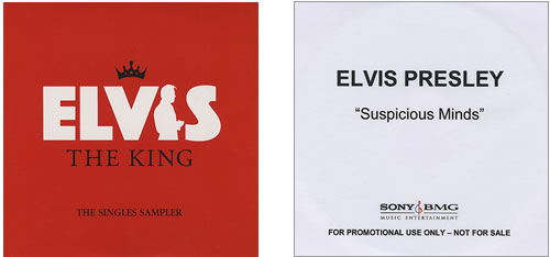 Elvis Presley Elvis The King media press kit UK ELVKIEL412387
