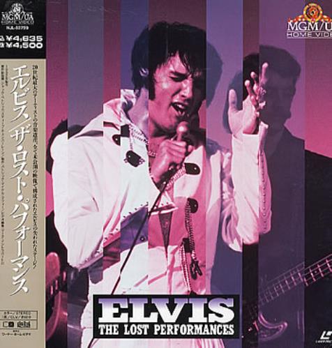 Elvis Presley Elvis: The Lost Performances laserdisc / lazerdisc Japanese ELVLZEL288835