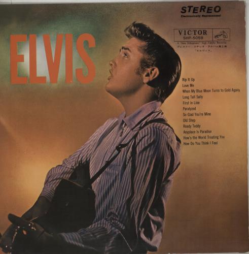 Elvis Presley Elvis vinyl LP album (LP record) Japanese ELVLPEL673148