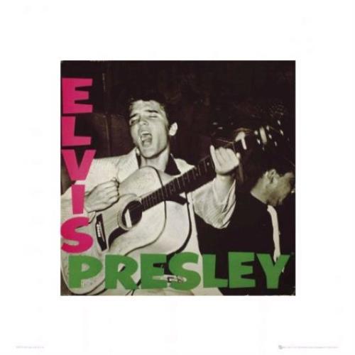 Elvis Presley First Album Art Print poster UK ELVPOFI396648