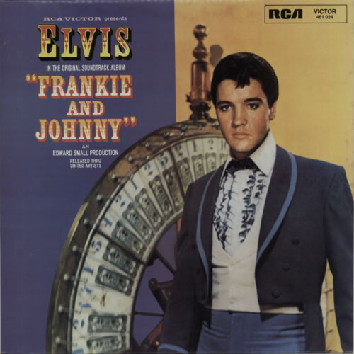 Elvis Presley Frankie And Johnny vinyl LP album (LP record) French ELVLPFR294245