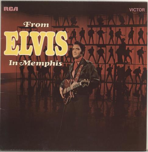 Elvis Presley From Elvis In Memphis - Front Laminated Picture Sleeve vinyl LP album (LP record) UK ELVLPFR718777
