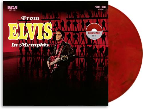 Elvis Presley From Elvis In Memphis - National Album Day 2025 - Red Marbled Vinyl - Sealed vinyl LP album (LP record) UK ELVLPFR876893