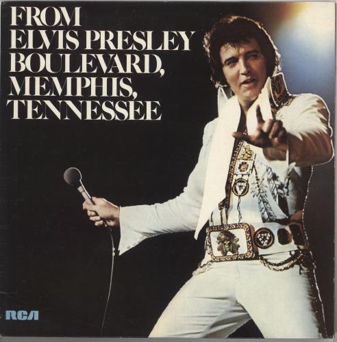 Elvis Presley From Elvis Presley Boulevard, Memphis, Tennessee vinyl LP album (LP record) UK ELVLPFR210060