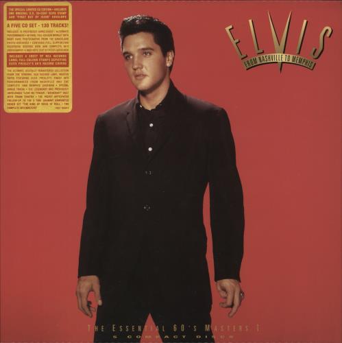 Elvis Presley From Nashville To Memphis CD Album Box Set UK ELVDXFR774868