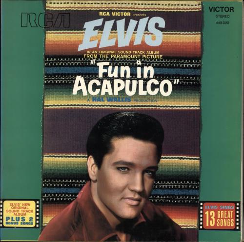 Elvis Presley Fun In Acapulco vinyl LP album (LP record) French ELVLPFU714127
