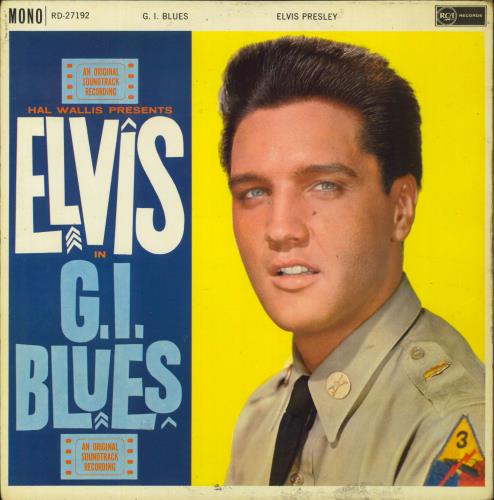 Elvis Presley G.I. Blues - 1st - EX vinyl LP album (LP record) UK ELVLPGI575257
