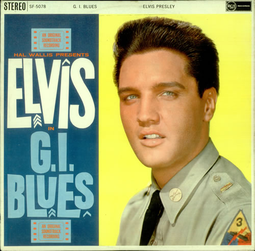 Elvis Presley G.I. Blues - 1st vinyl LP album (LP record) UK ELVLPGI131583