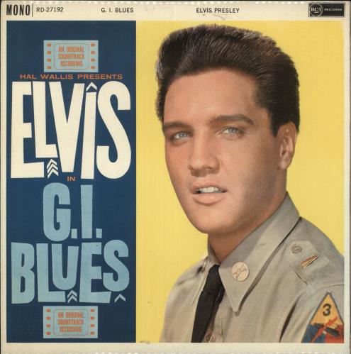 Elvis Presley G.I. Blues - 1st vinyl LP album (LP record) UK ELVLPGI460125