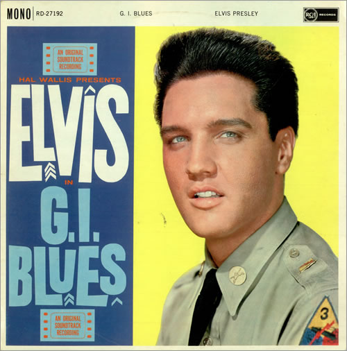 Elvis Presley G.I. Blues - 4th vinyl LP album (LP record) UK ELVLPGI369462
