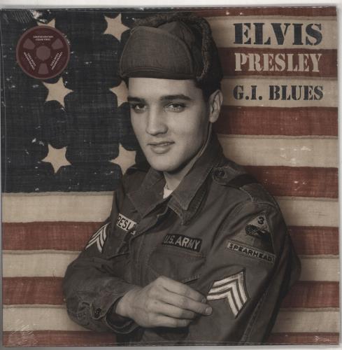 Elvis Presley G.I. Blues - Clear Vinyl - Sealed vinyl LP album (LP record) UK ELVLPGI739927