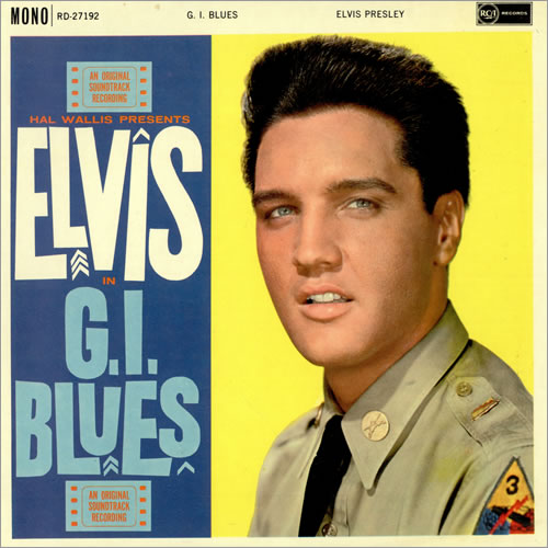Elvis Presley G.I. Blues - Red Spot - EX vinyl LP album (LP record) UK ELVLPGI470218