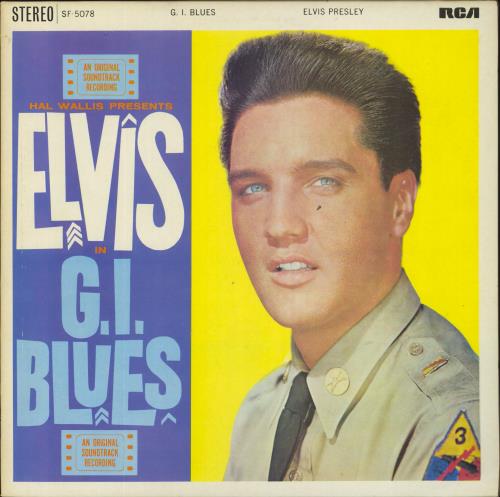Elvis Presley G.I. Blues vinyl LP album (LP record) French ELVLPGI831769