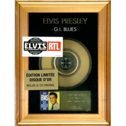 Elvis Presley GI Blues CD album (CDLP) French ELVCDGI418970