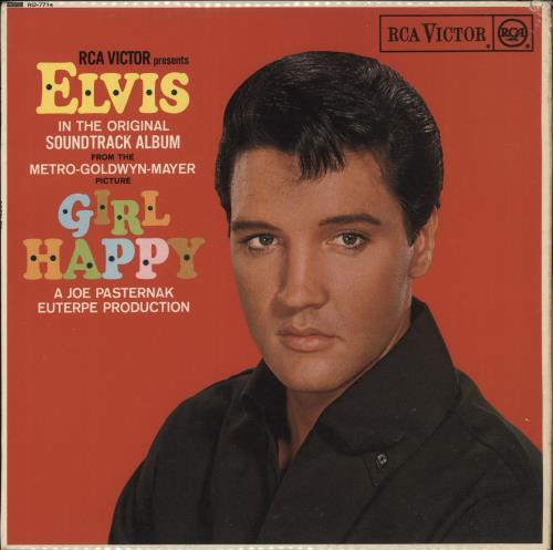 Elvis Presley Girl Happy - 1st vinyl LP album (LP record) UK ELVLPGI308432
